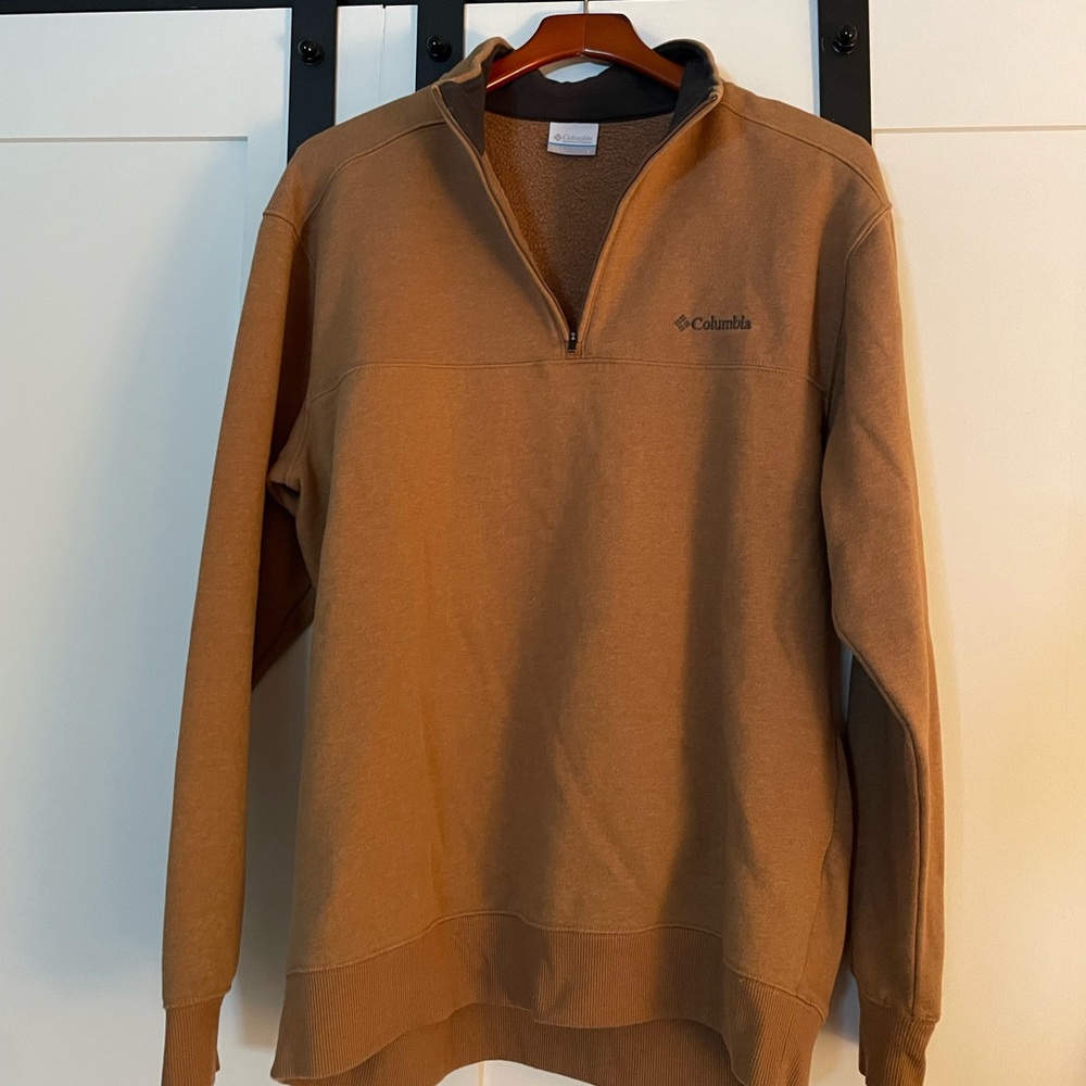 Columbia nwot mens large pullover with zip